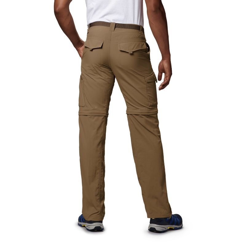 Men's Columbia Silver Ridge Convertible Pants Khaki | CA-D4605