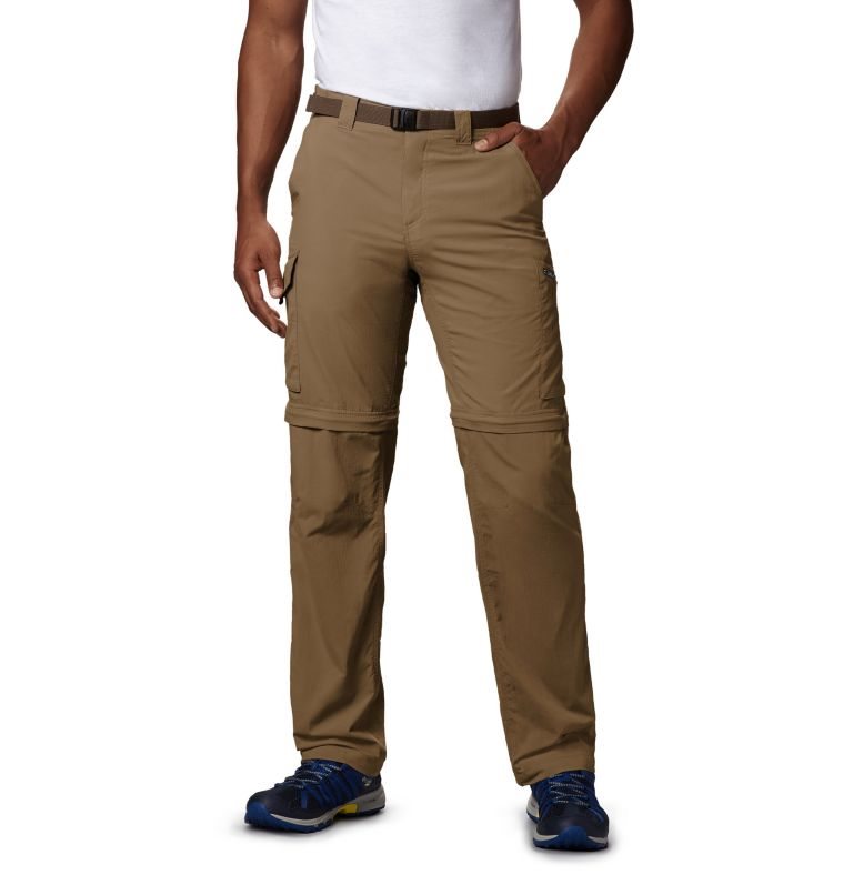 Men\'s Columbia Silver Ridge Convertible Pants Khaki | CA-D4605