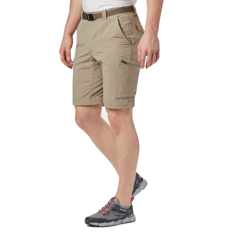 Men's Columbia Silver Ridge Convertible Pants Khaki | CA-I8064