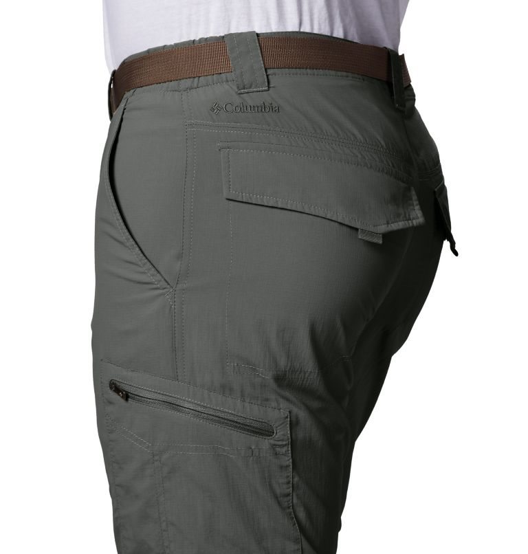 Men's Columbia Silver Ridge Convertible Pants Dark Grey | CA-P68C0