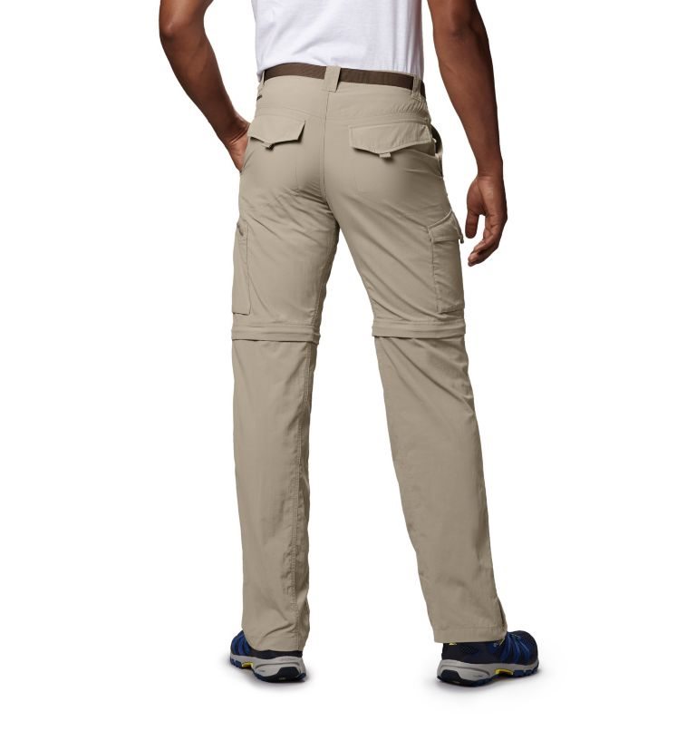 Men's Columbia Silver Ridge Convertible Pants Khaki | CA-T1A08