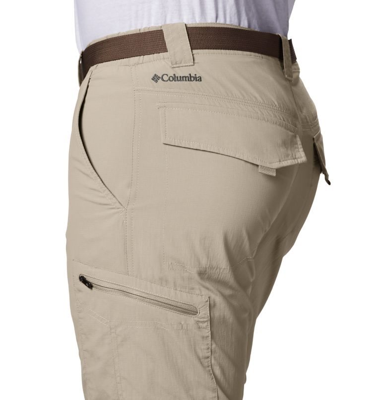 Men's Columbia Silver Ridge Convertible Pants Khaki | CA-T1A08