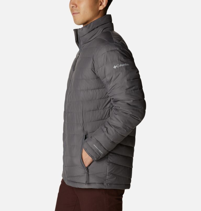 Men's Columbia Slope Edge Jackets Dark Grey | CA-D364L