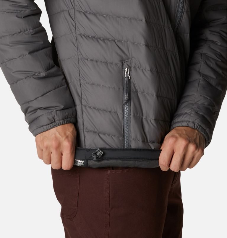 Men's Columbia Slope Edge Jackets Dark Grey | CA-D364L