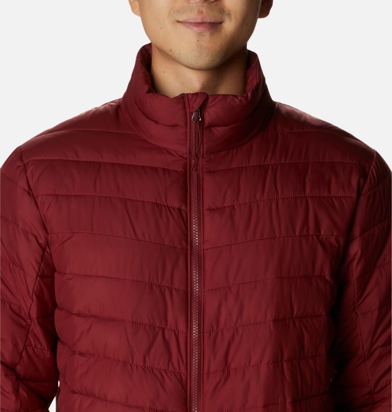 Men's Columbia Slope Edge Jackets Red | CA-SC3A8