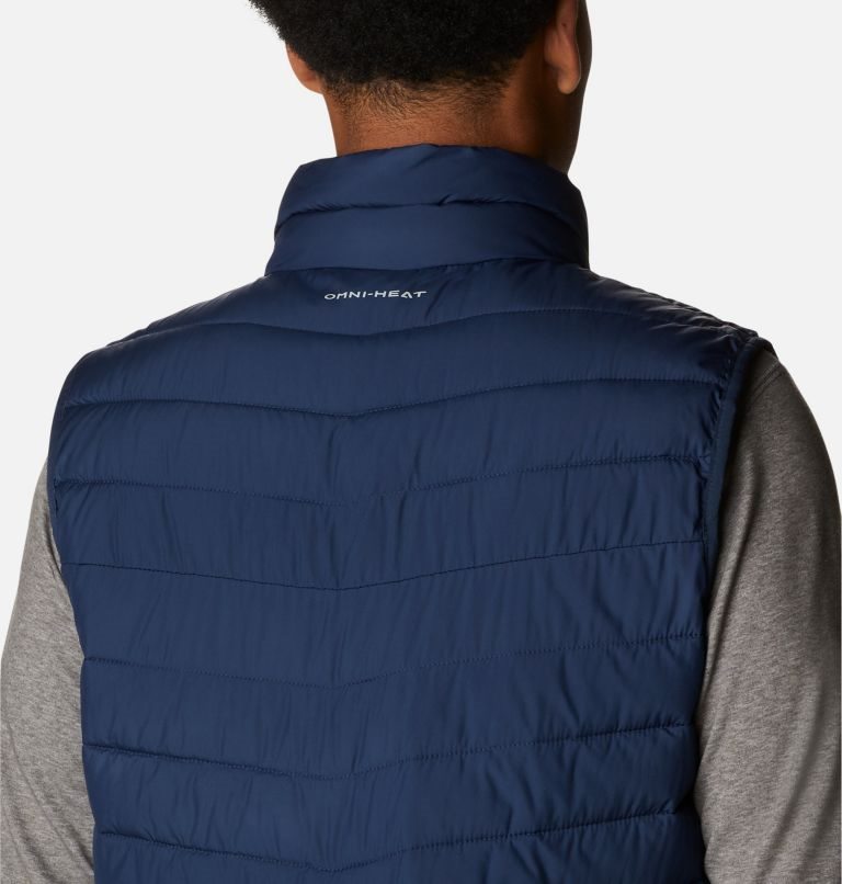 Men's Columbia Slope Edge Vest Navy | CA-A3C8A