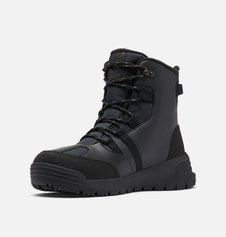 Men's Columbia Snowtrekker Boots Black | CA-ZL35A