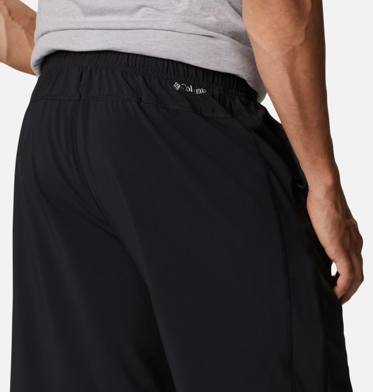 Men's Columbia Stealth Camp Active Short Shorts Black | CA-Y186L