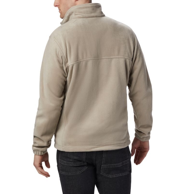 Men's Columbia Steens Mountain 2.0 Full Zip Fleece Jackets Khaki | CA-E5801