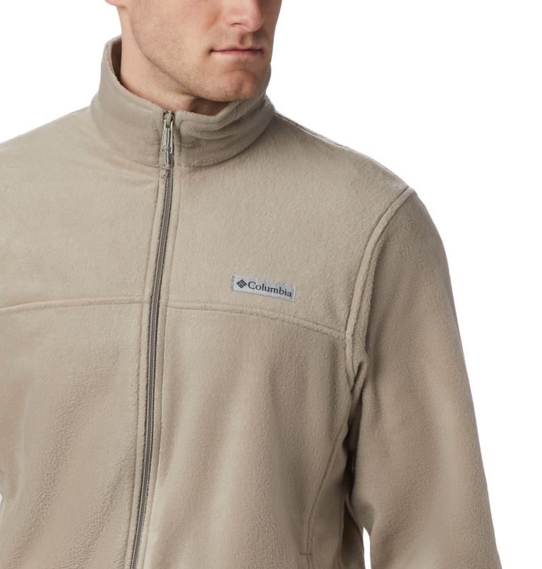 Men's Columbia Steens Mountain 2.0 Full Zip Fleece Jackets Khaki | CA-E5801