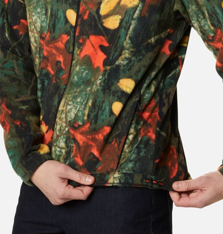 Men's Columbia Steens Mountain Printed Fleece Jackets Multicolor | CA-RLC85