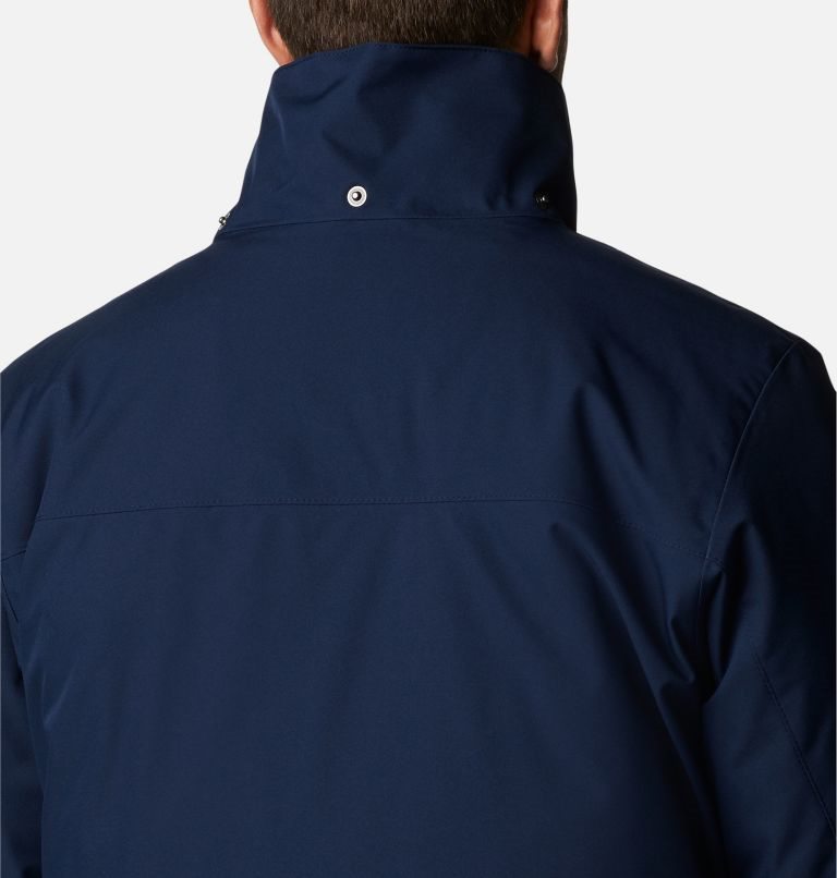 Men's Columbia Stuart Island Omni-Heat Infinity Interchange Jackets Navy | CA-FL5A6