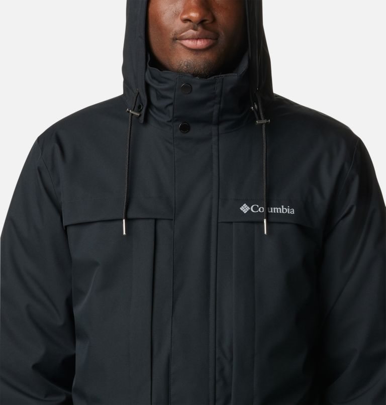 Men's Columbia Stuart Island Omni-Heat Infinity Interchange Jackets Black | CA-R3546