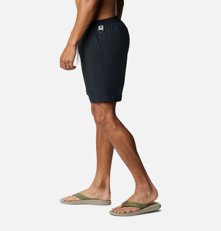 Men's Columbia Summerdry Shorts Black | CA-H6104