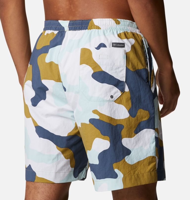 Men's Columbia Summerdry Shorts Camo | CA-M3810