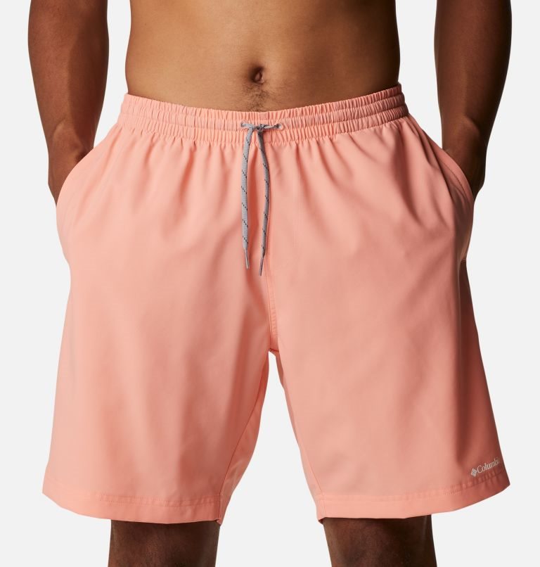 Men's Columbia Summertide Stretch Shorts Coral | CA-K6815