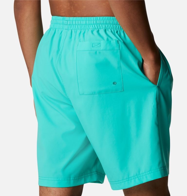 Men's Columbia Summertide Stretch Shorts Turquoise | CA-O610C