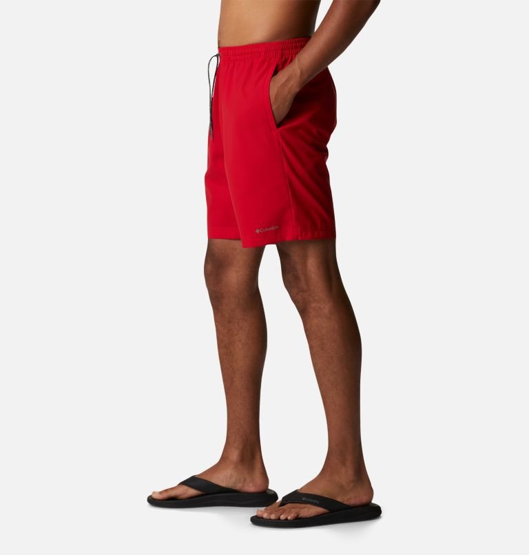 Men's Columbia Summertide Stretch Shorts Red | CA-P4365