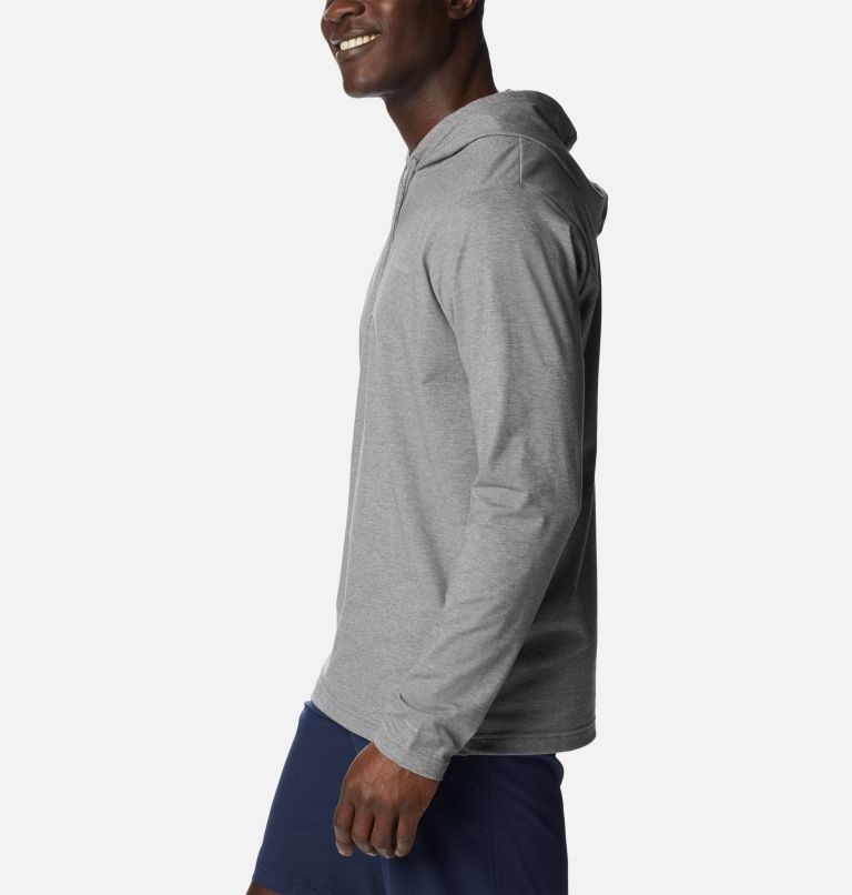 Men's Columbia Sun Trek Hoodie Grey | CA-S3510