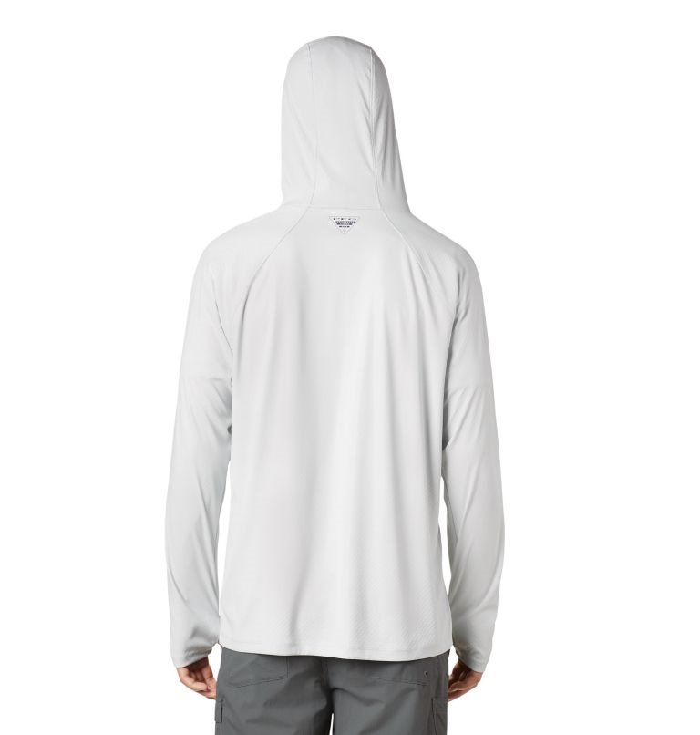 Men's Columbia Terminal Deflector ZERO Hoodie Light Grey | CA-P4835