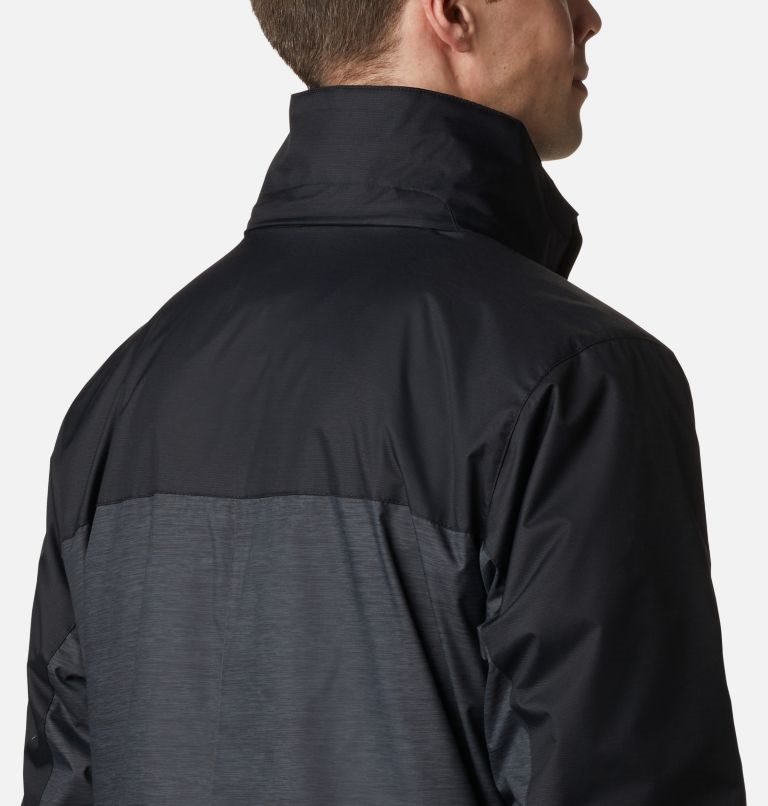 Men's Columbia Timberline Triple Interchange Jackets Black | CA-E618C