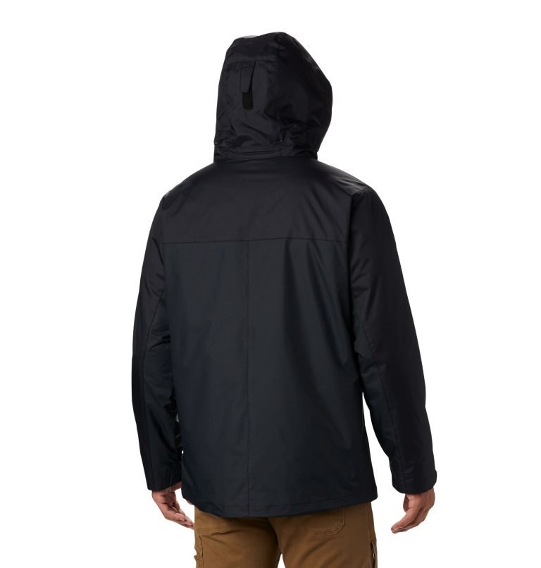 Men's Columbia Timberline Triple Interchange Jackets Black | CA-M6403