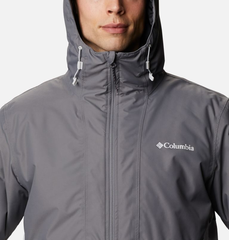 Men's Columbia Timberturner Ski Insulated Jackets Grey | CA-Y0168