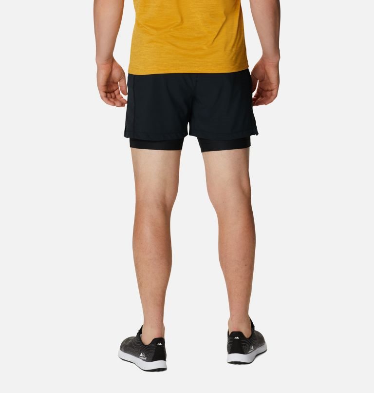 Men's Columbia Titan Ultra II Running Shorts Black | CA-K4A51