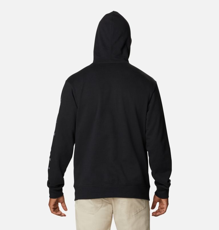 Men's Columbia Viewmont II Sleeve Graphic Hoodie Black | CA-B5130