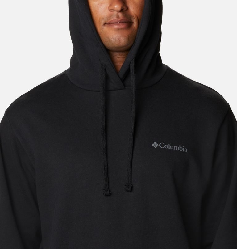 Men's Columbia Viewmont II Sleeve Graphic Hoodie Black | CA-B5130