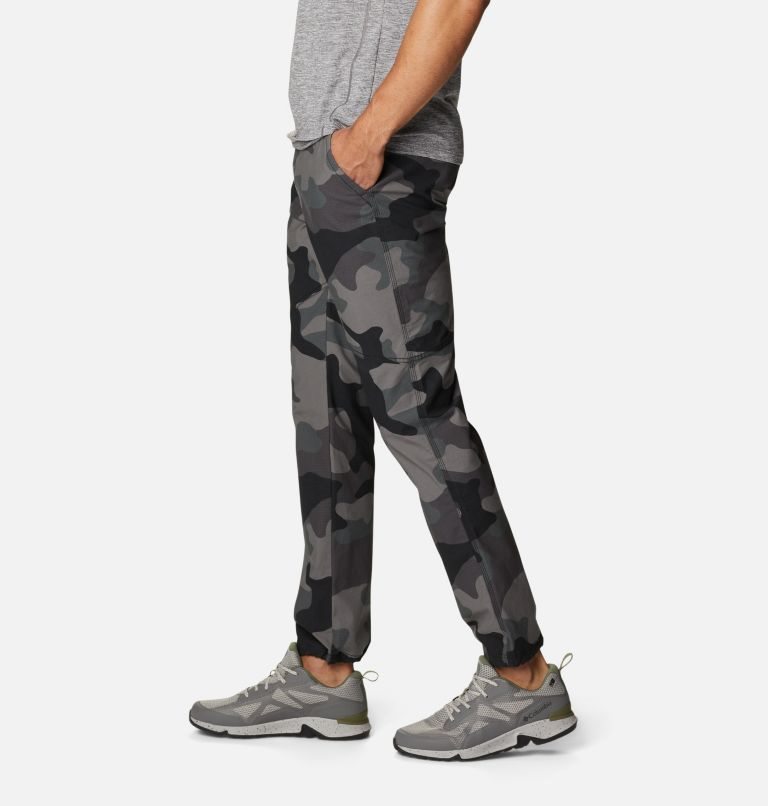 Men's Columbia Wallowa Belted Pants Camo | CA-P13C5