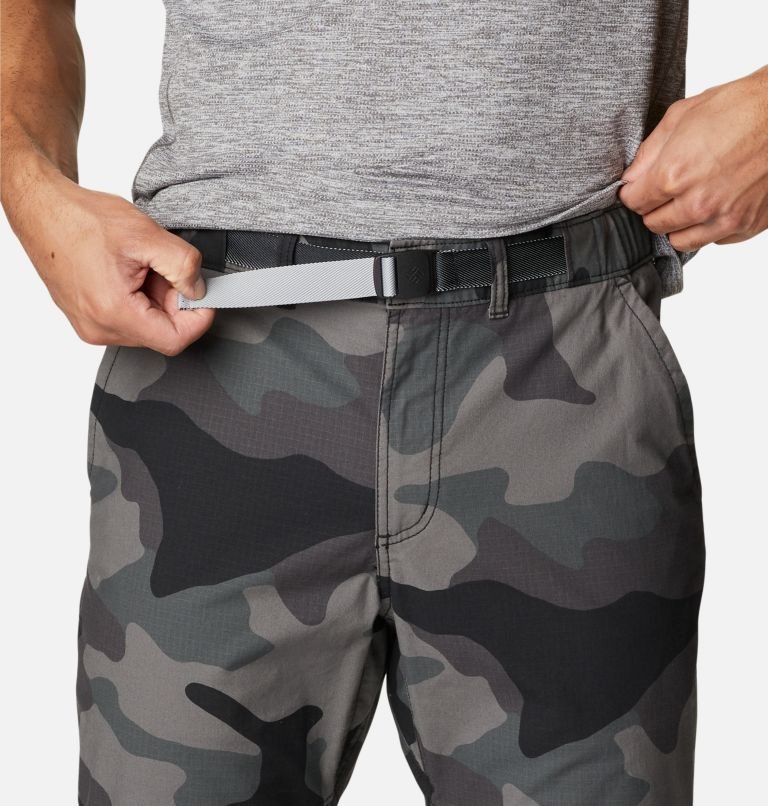 Men's Columbia Wallowa Belted Pants Camo | CA-P13C5