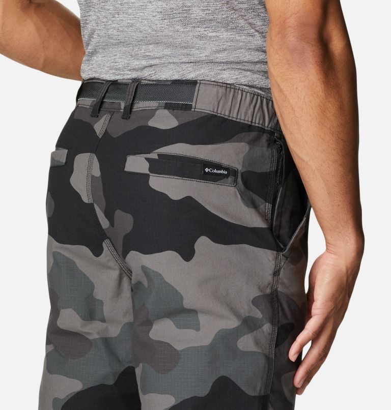 Men's Columbia Wallowa Belted Pants Camo | CA-P13C5