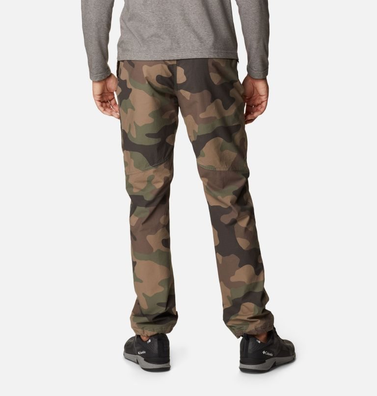 Men's Columbia Wallowa Belted Pants Camo | CA-W5LCA