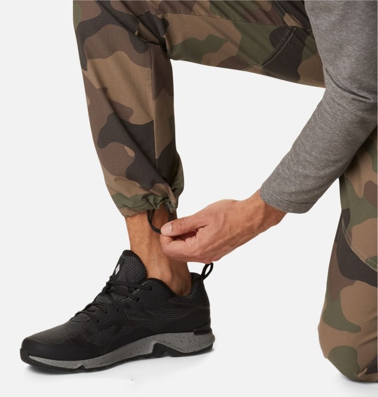 Men's Columbia Wallowa Belted Pants Camo | CA-W5LCA