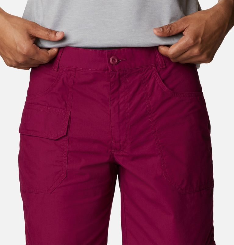 Men's Columbia Washed Out Cargo Shorts Fuchsia | CA-T8461