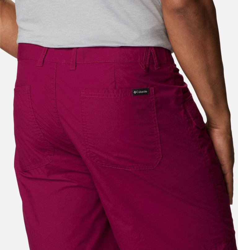 Men's Columbia Washed Out Cargo Shorts Fuchsia | CA-T8461