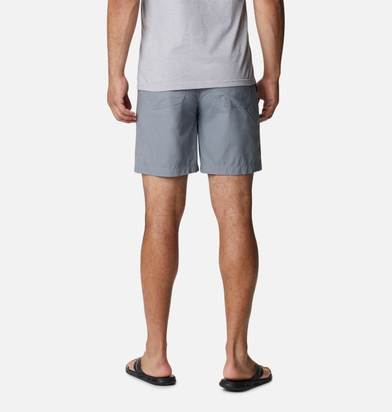 Men's Columbia Washed Out Cargo Shorts Grey | CA-A834A