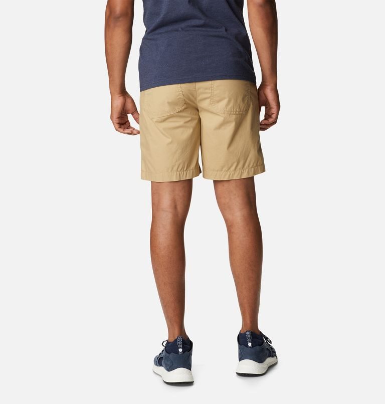 Men's Columbia Washed Out Cargo Shorts Khaki | CA-WC61L