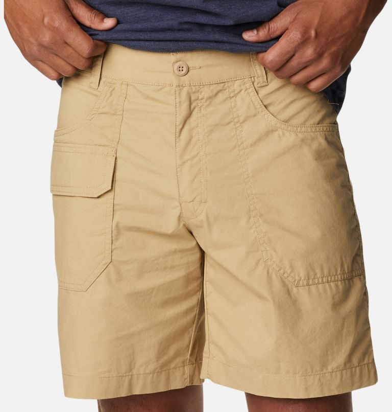 Men's Columbia Washed Out Cargo Shorts Khaki | CA-WC61L