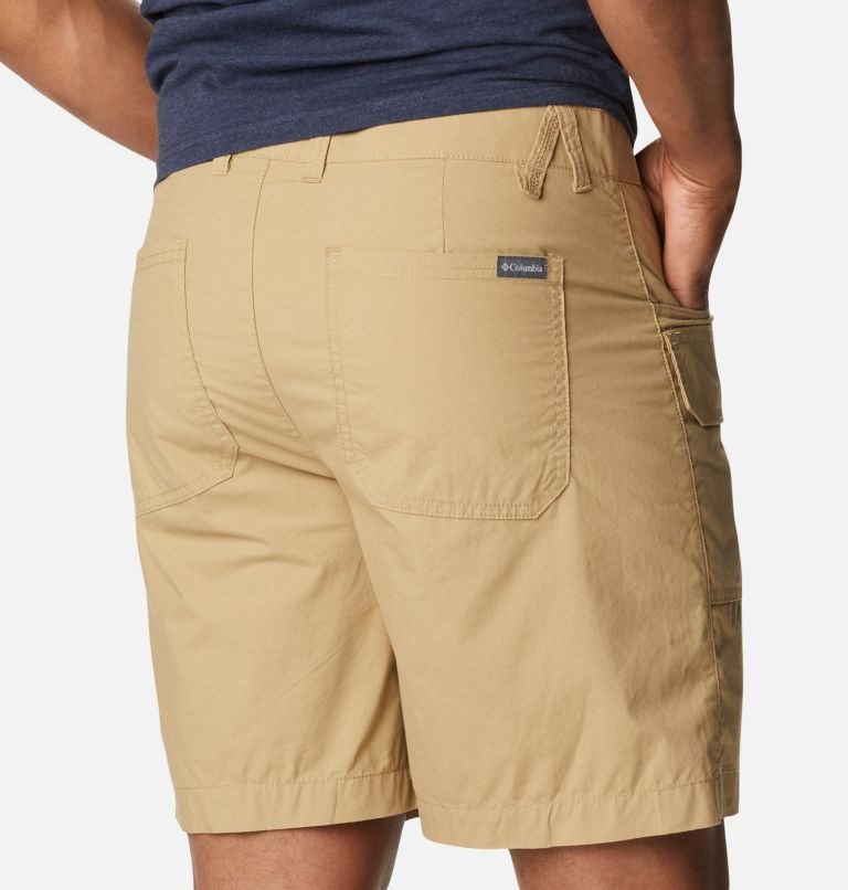 Men's Columbia Washed Out Cargo Shorts Khaki | CA-WC61L