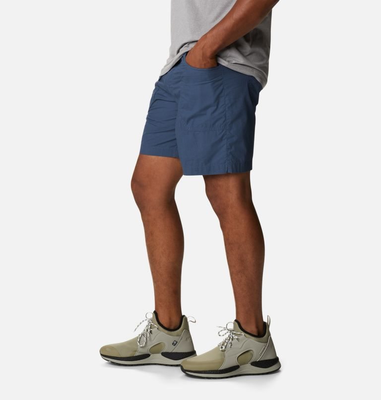 Men's Columbia Washed Out Cargo Shorts Navy | CA-TA035