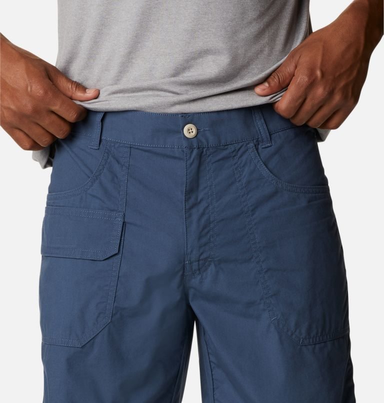 Men's Columbia Washed Out Cargo Shorts Navy | CA-TA035