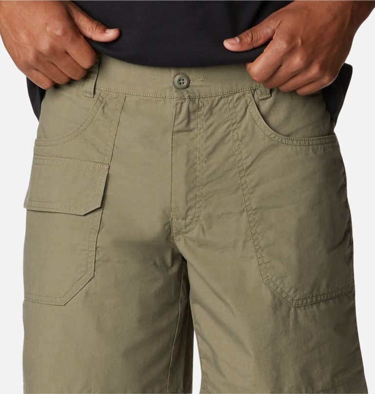 Men's Columbia Washed Out Cargo Shorts Olive | CA-CLCA5