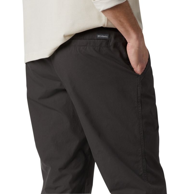 Men's Columbia Washed Out Pants Black | CA-O185A