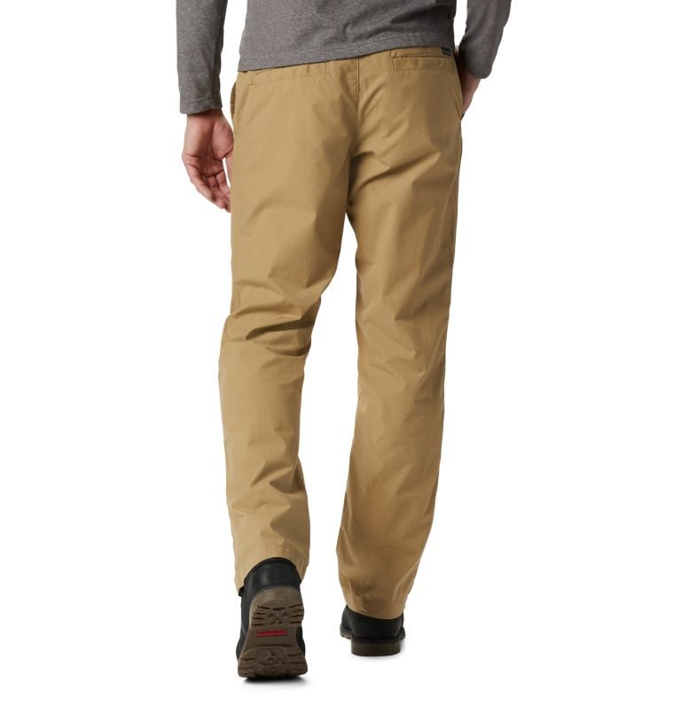 Men's Columbia Washed Out Pants Khaki | CA-F0L51