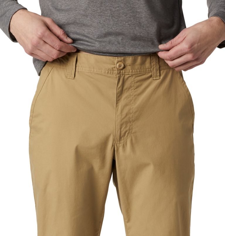 Men's Columbia Washed Out Pants Khaki | CA-F0L51