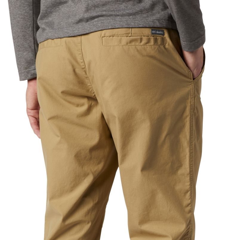 Men's Columbia Washed Out Pants Khaki | CA-F0L51