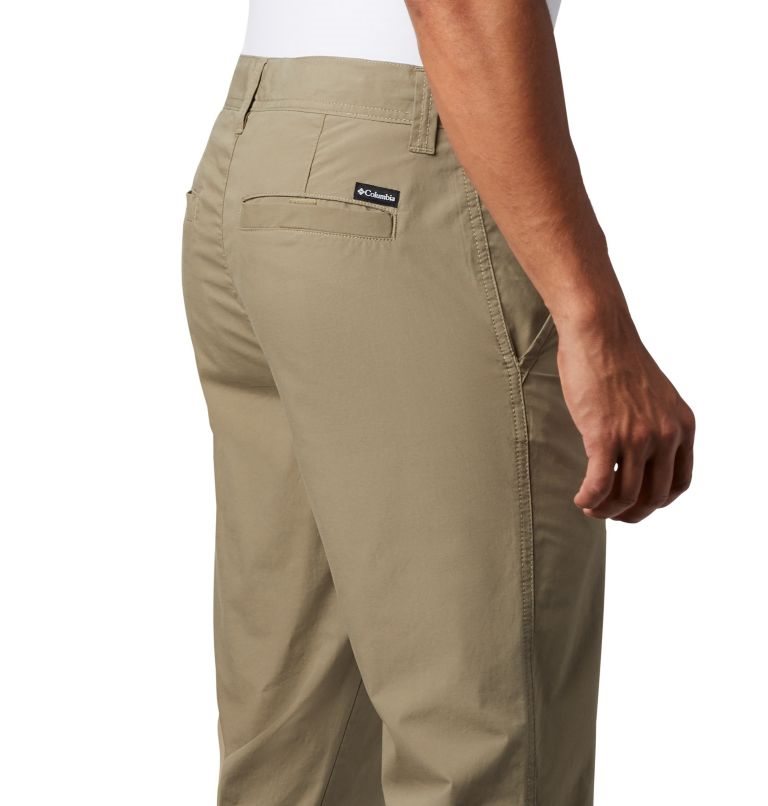 Men's Columbia Washed Out Pants Khaki | CA-R40AL