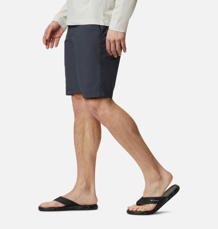 Men's Columbia Washed Out Shorts Black | CA-Q053A